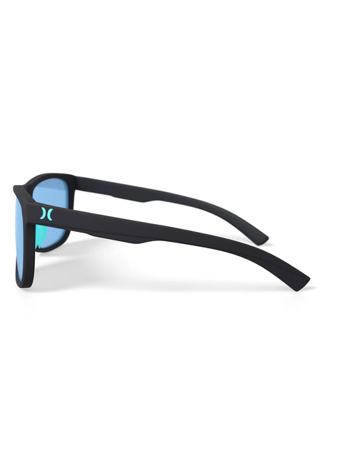 Load image into Gallery viewer, Men'S Rx'Able Sport Polarized Sunglasses, HSM3007P Peak, Matte Black/Blue, 56-17-135, with Case
