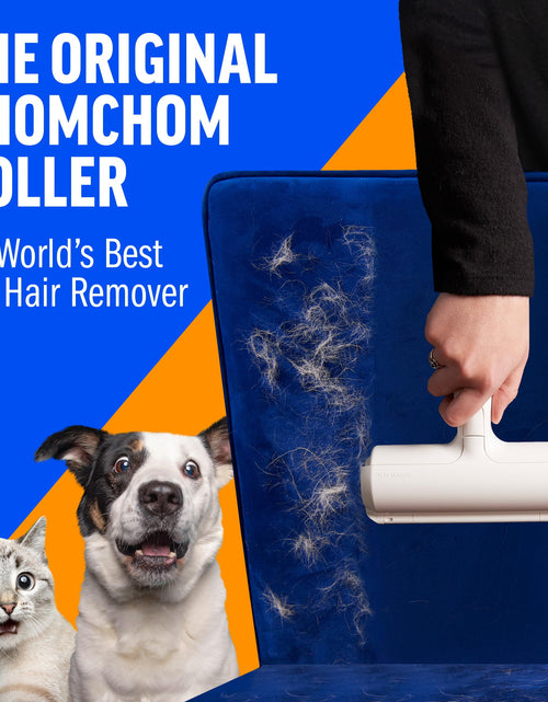 Load image into Gallery viewer, Chom Chom Roller Pet Hair Remover and Reusable Lint Roller - Chomchom Cat and Dog Hair Remover for Furniture, Couch, Carpet, Clothing and Bedding
