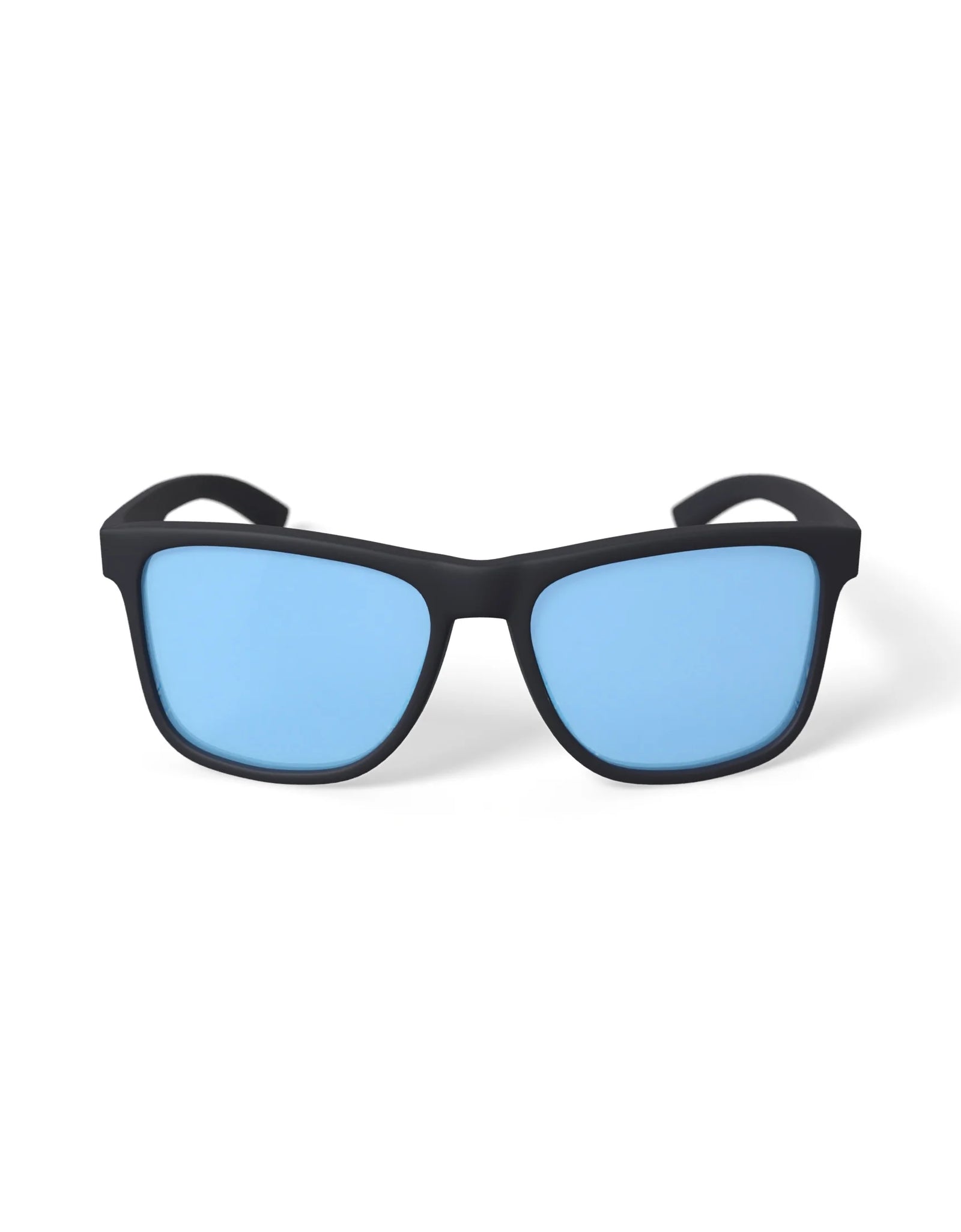 Men'S Rx'Able Sport Polarized Sunglasses, HSM3007P Peak, Matte Black/Blue, 56-17-135, with Case